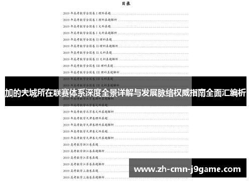 加的夫城所在联赛体系深度全景详解与发展脉络权威指南全面汇编析